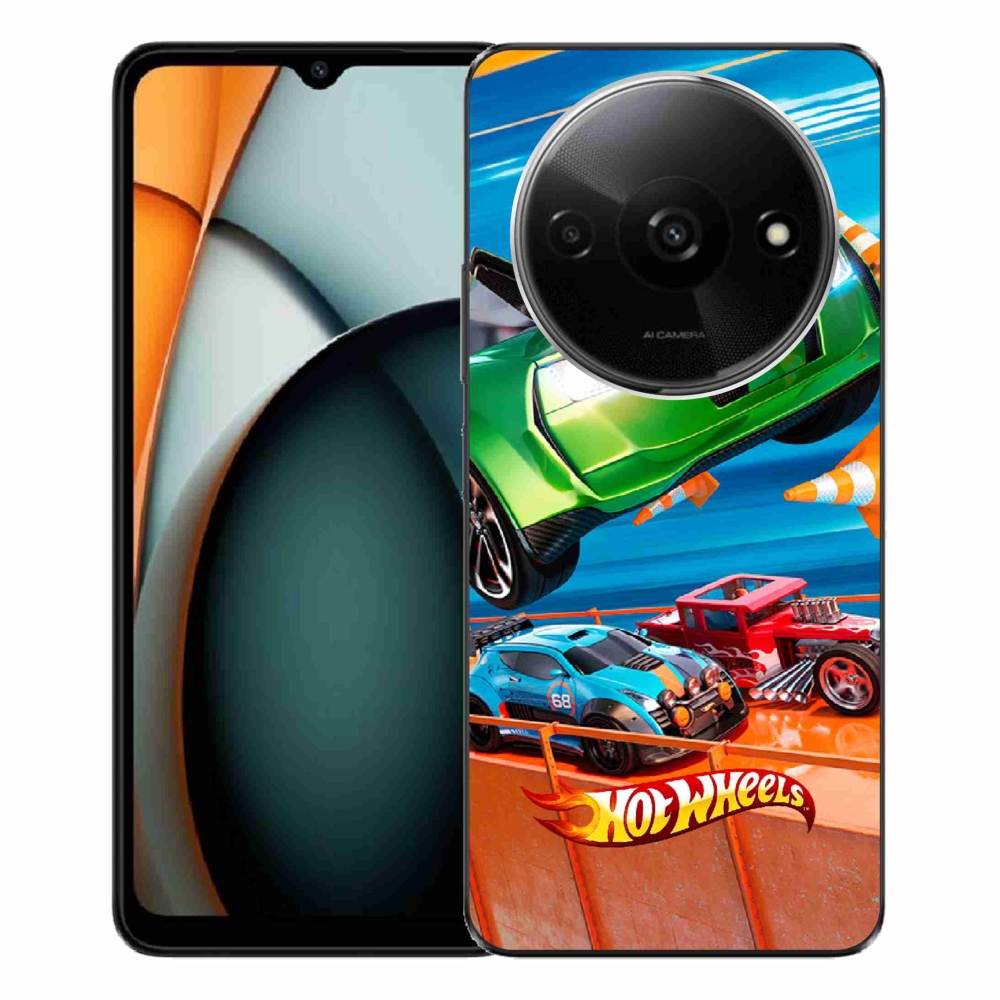 Gélový kryt mmCase na Xiaomi Redmi A3 - hot wheels 1