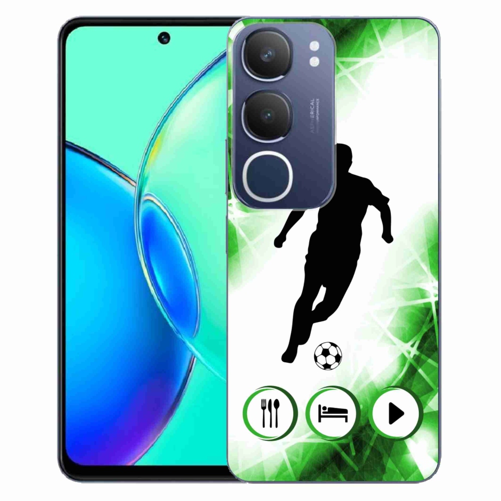Gélový kryt mmCase na Vivo Y19s - futbalista