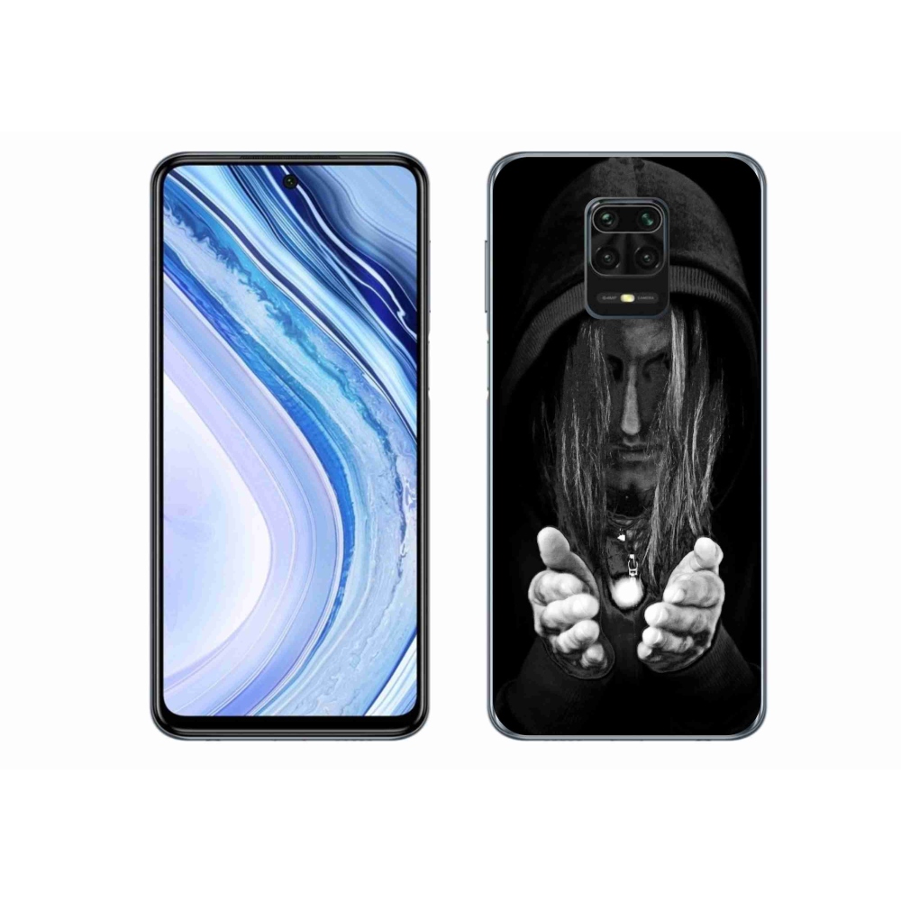 Gélový kryt mmCase na Xiaomi Redmi Note 9S - tajomná osoba