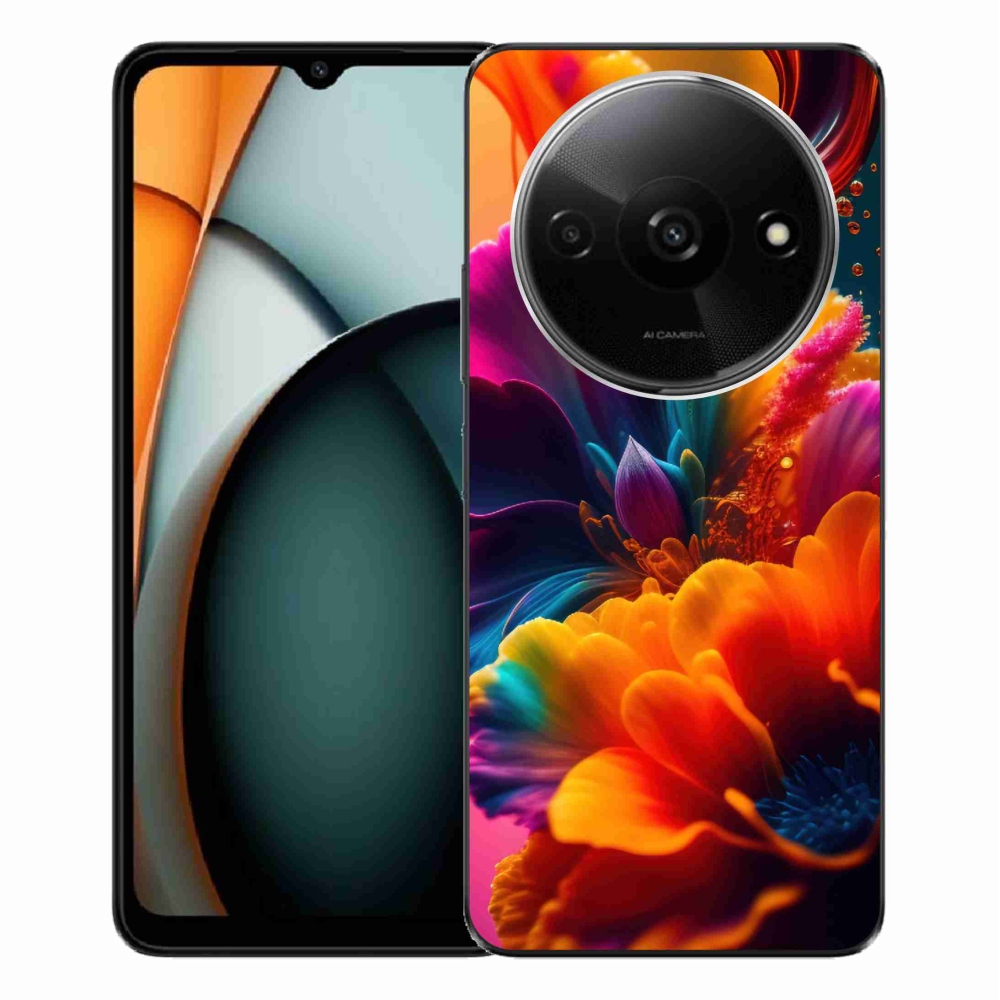 Gélový kryt mmCase na Xiaomi Redmi A3 - abstraktný motív 2