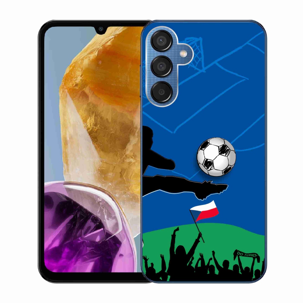 Gélový kryt mmCase na Samsung Galaxy M15 5G - fanúšikovia futbalu