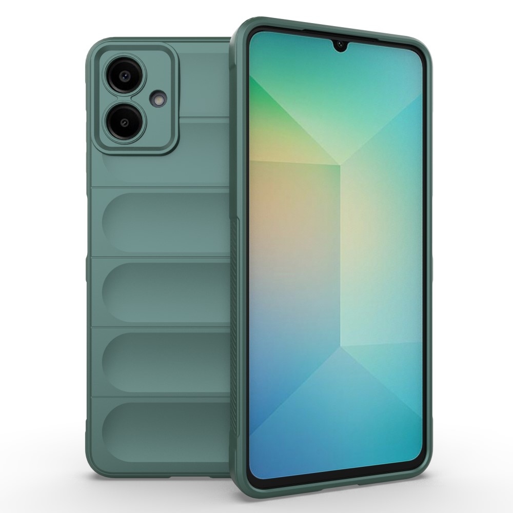 Rugg odolný gélový obal na Samsung Galaxy A06 4G - zelený