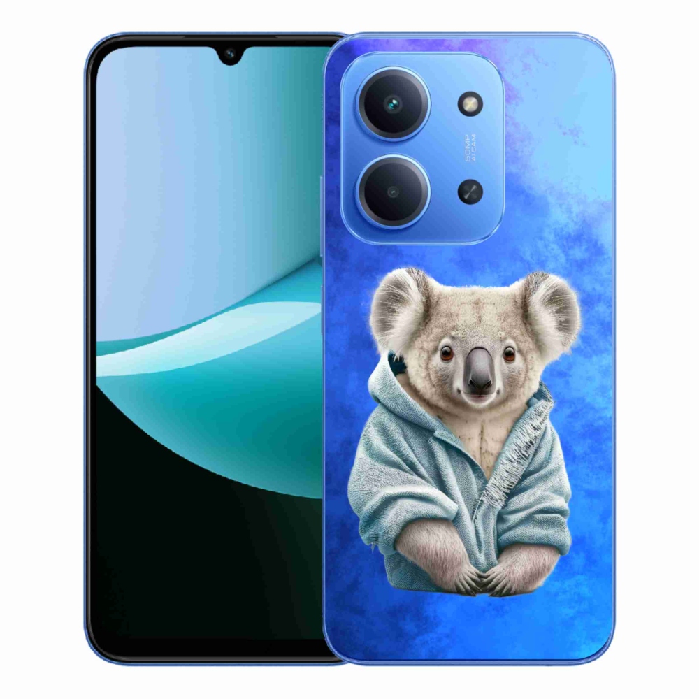 Gélový kryt mmCase na Xiaomi Redmi 15C 4G/5G (173mm) - koala vo svetri
