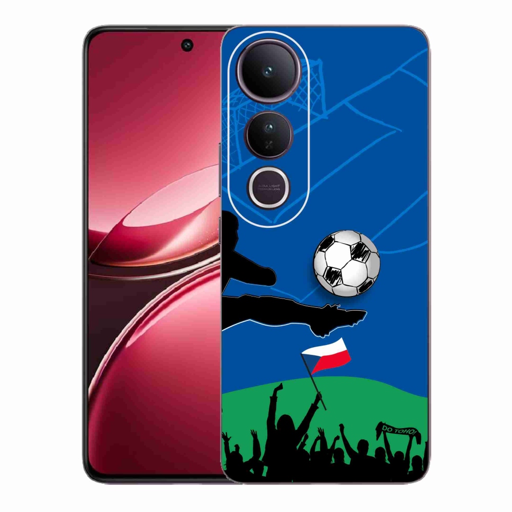 Gélový kryt mmCase na Vivo V50 Lite 4G/5G - fanúšikovia futbalu