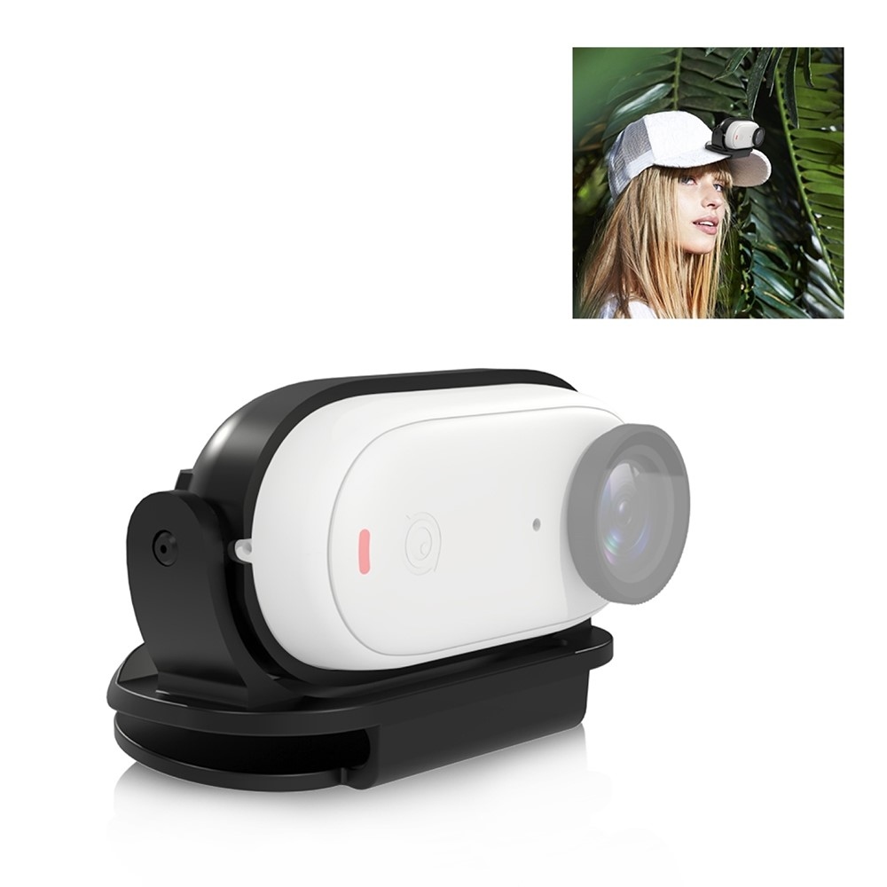PULUZ magnetický klip na šiltovku pre Insta360 GO 3 a GO 3S