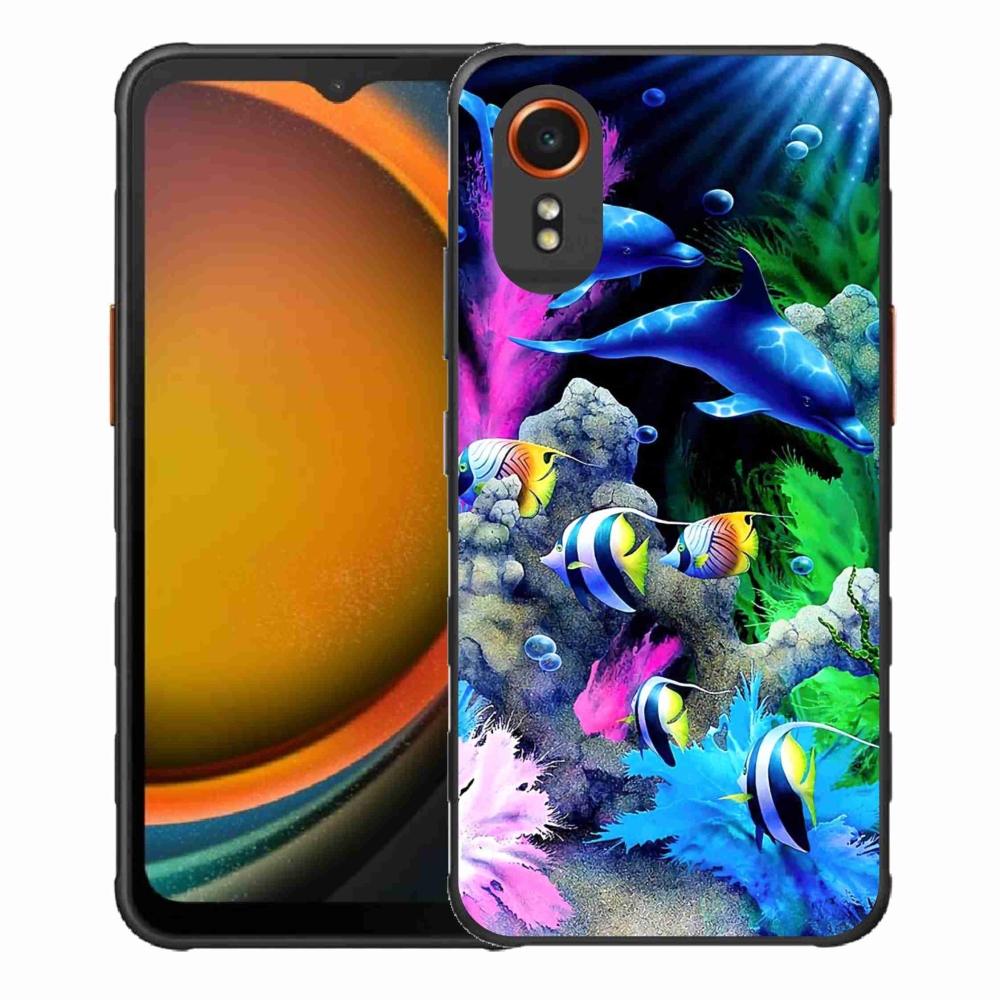 Gélový obal mmCase na Samsung Galaxy Xcover 7 - morský svet