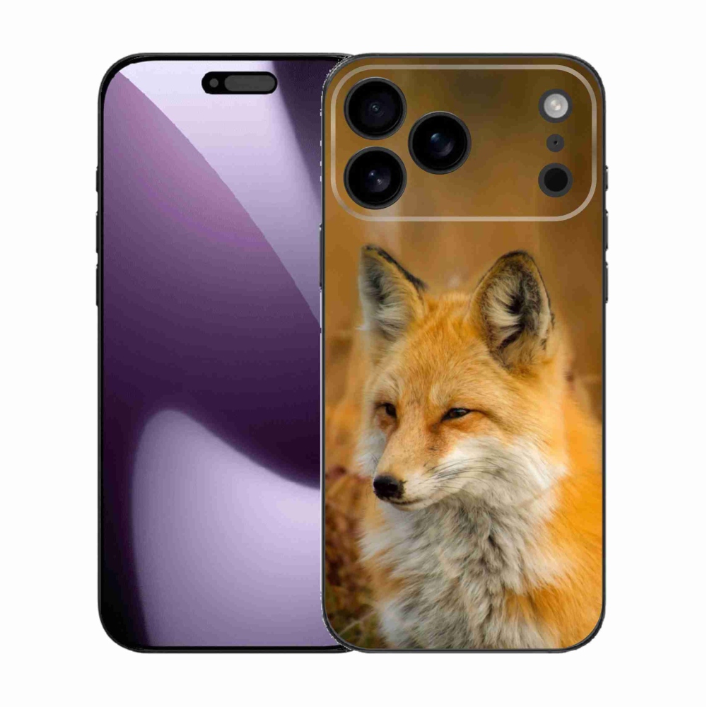 Gélový kryt mmCase na iPhone 17 Pro Max - líška