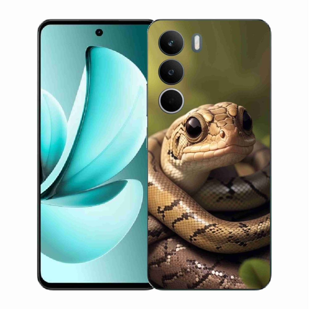 Gélový kryt mmCase na Realme C71 - had 1