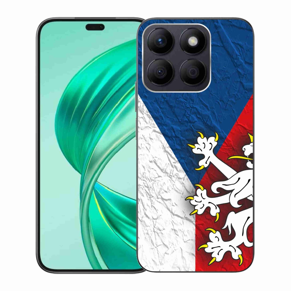 Gélový kryt mmCase na Honor X8b - česká vlajka 1