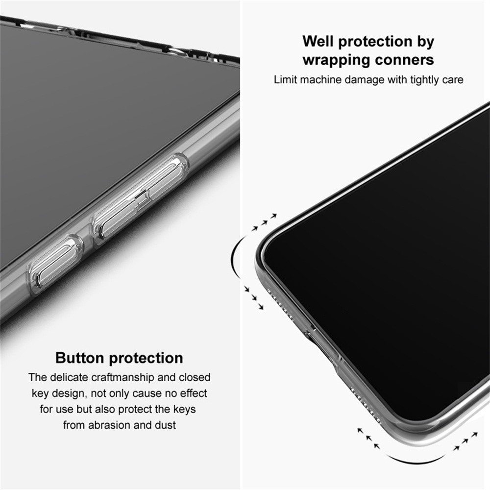 IMK gélový obal na mobil Xiaomi Poco F7 Ultra 5G - priehľadný