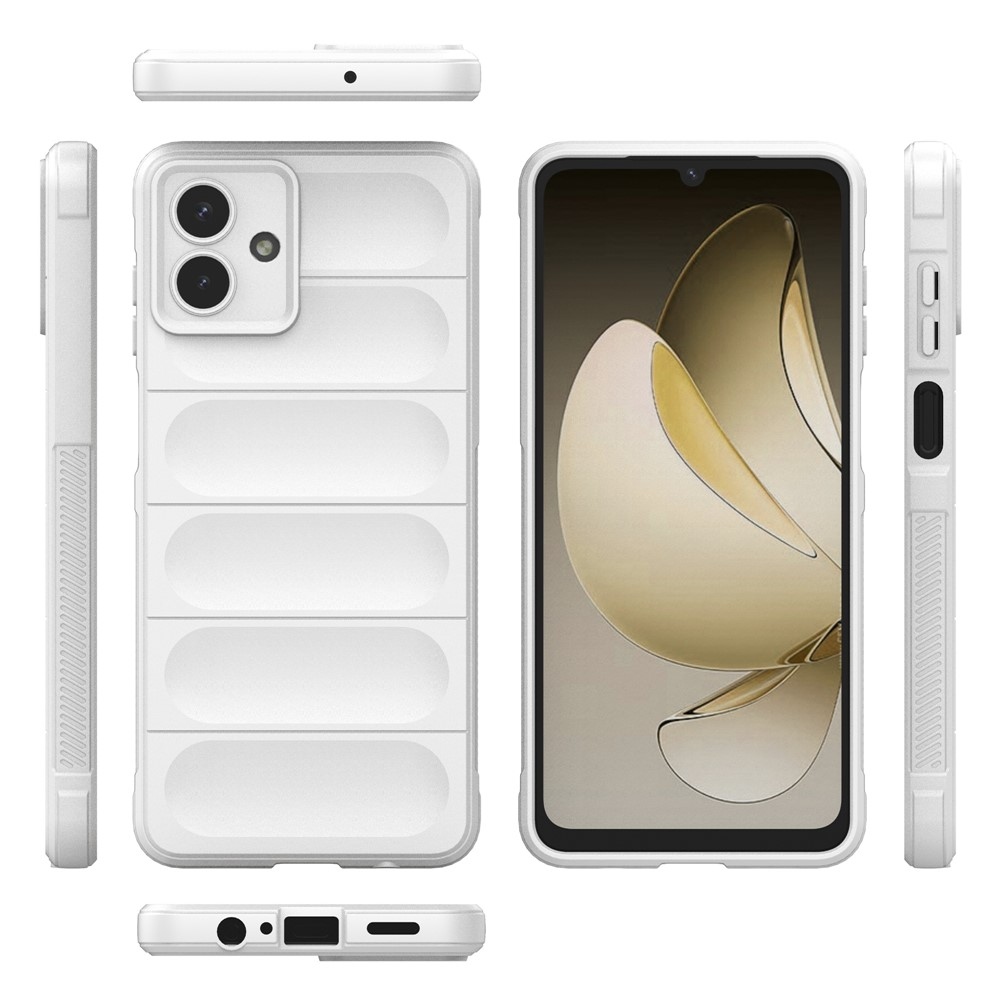 Rugg odolný gélový obal na Samsung Galaxy A07 4G - biely