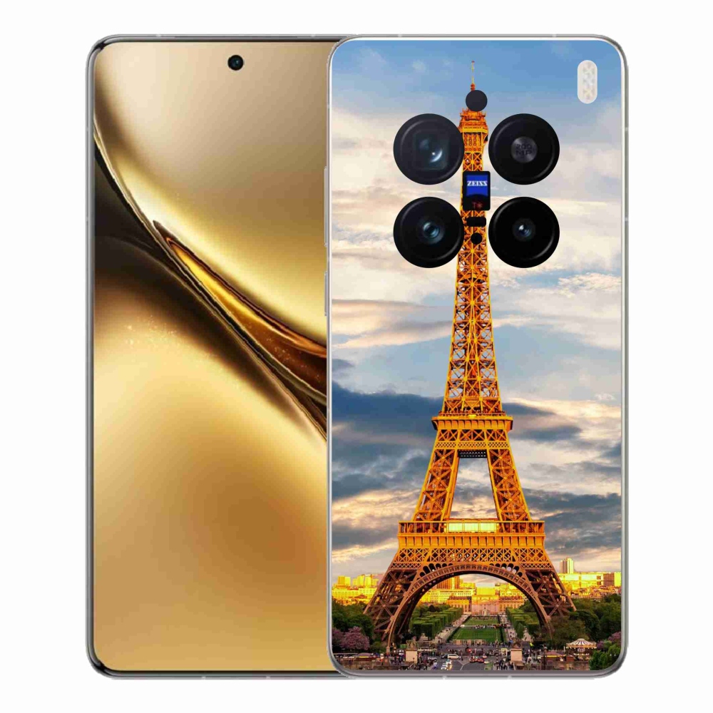 Gélový kryt mmCase na Vivo X200 Pro 5G - eiffelova veža 3