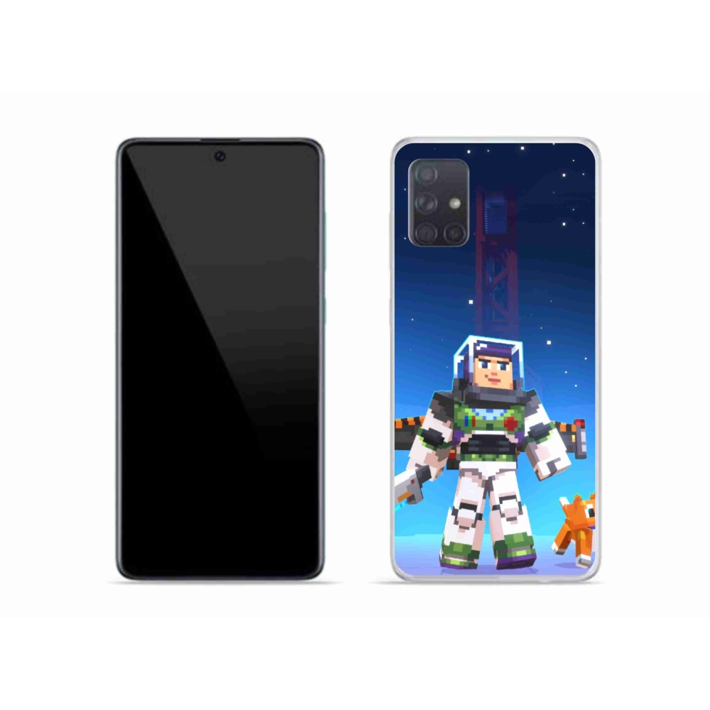 Gélový kryt mmCase na Samsung Galaxy A51 - minecraft 2