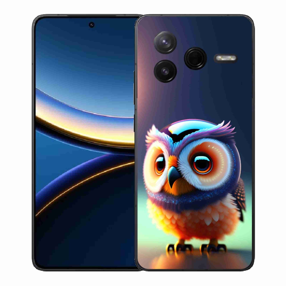 Gélový kryt mmCase na Xiaomi Poco F7 Pro - malá sova