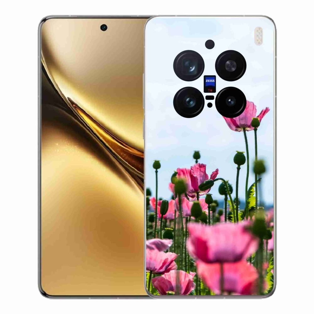 Gélový kryt mmCase na Vivo X200 Pro 5G - vlčí mak