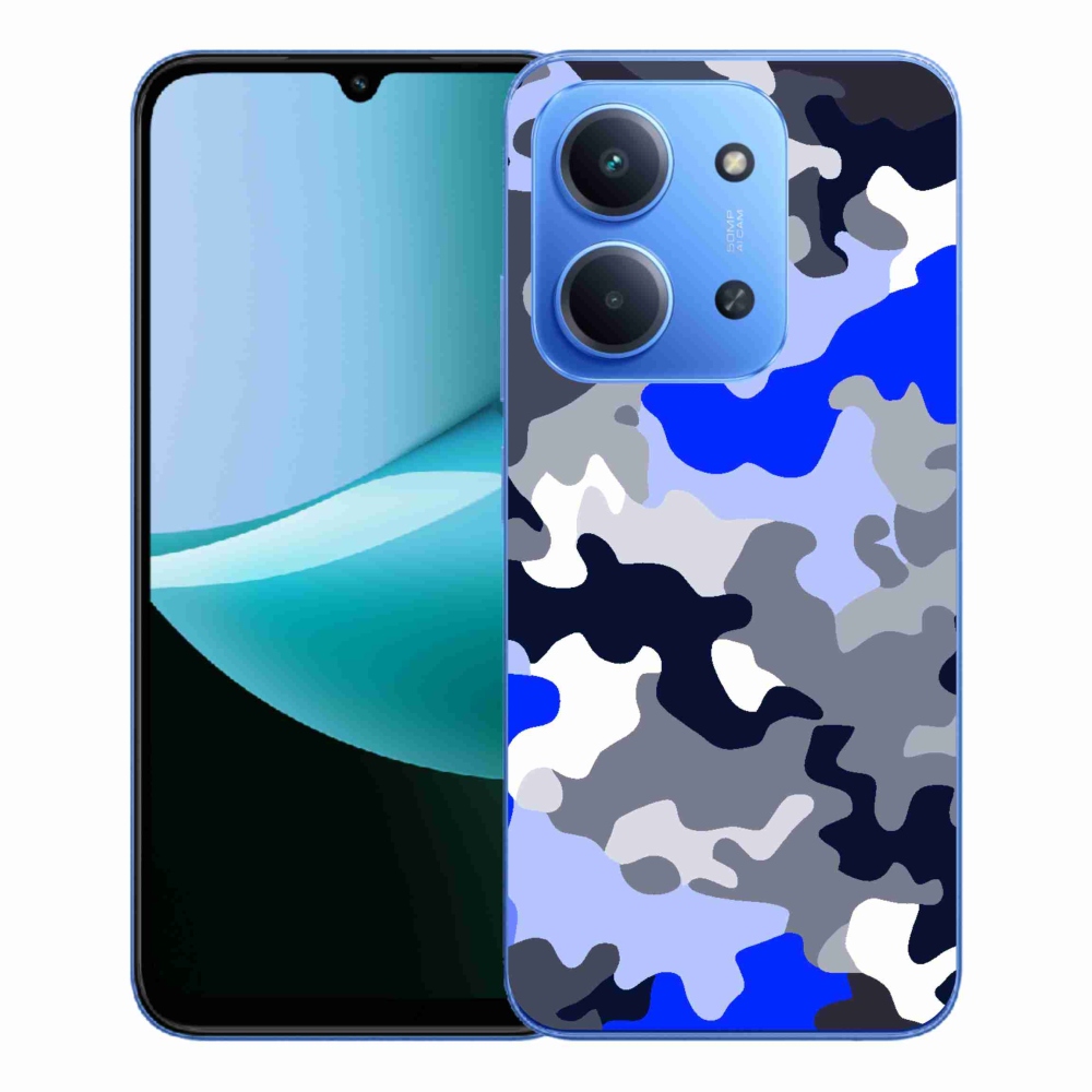 Gélový kryt mmCase na Xiaomi Redmi 15C 4G/5G (173mm) - maskáčový vzor 8