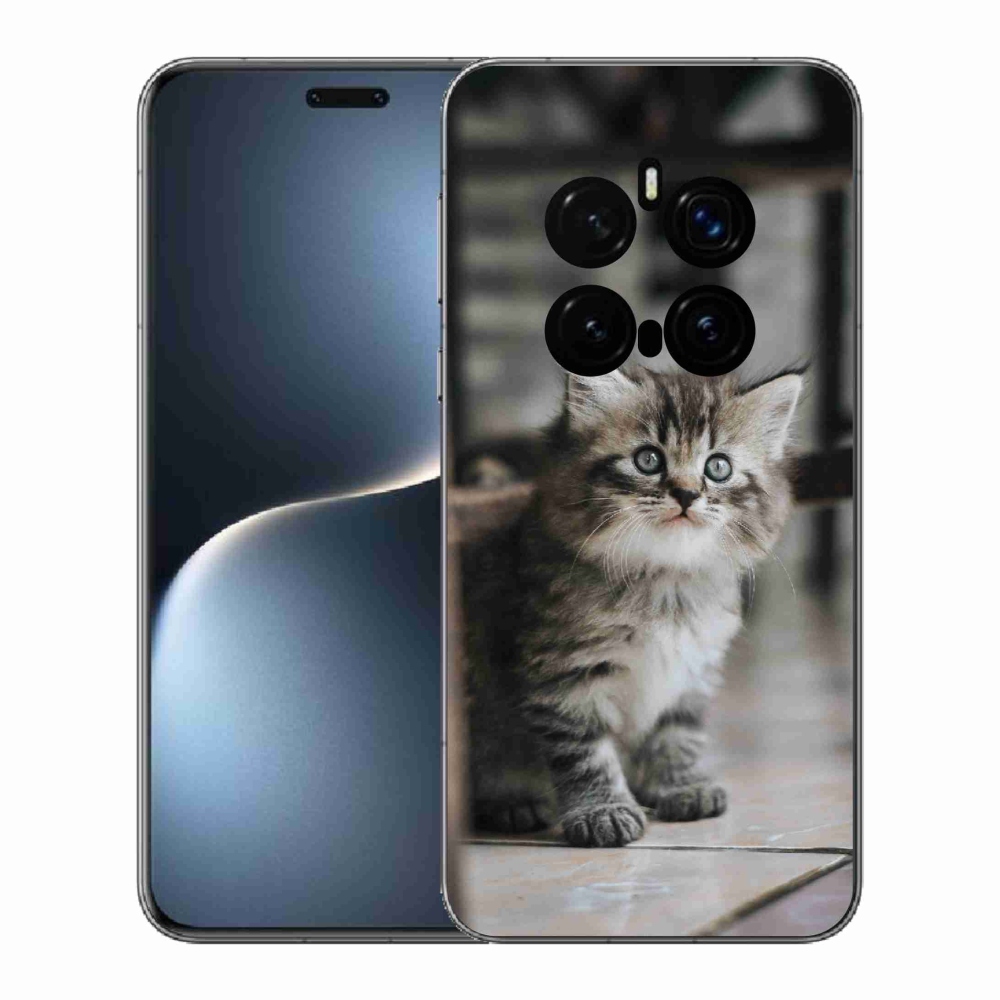 Gélový kryt mmCase na Honor Magic 7 Pro 5G - mačiatko