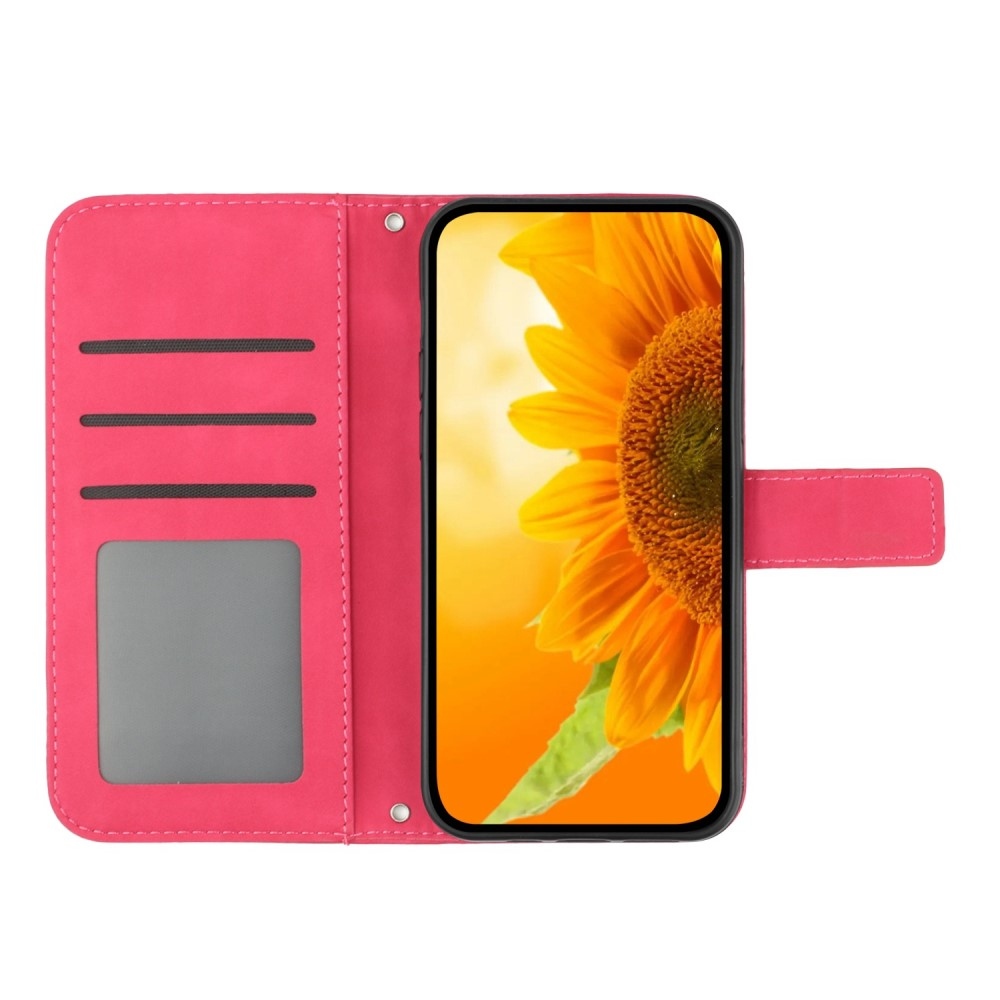 Sunflower knižkové púzdro na Vivo X80 Lite - rose