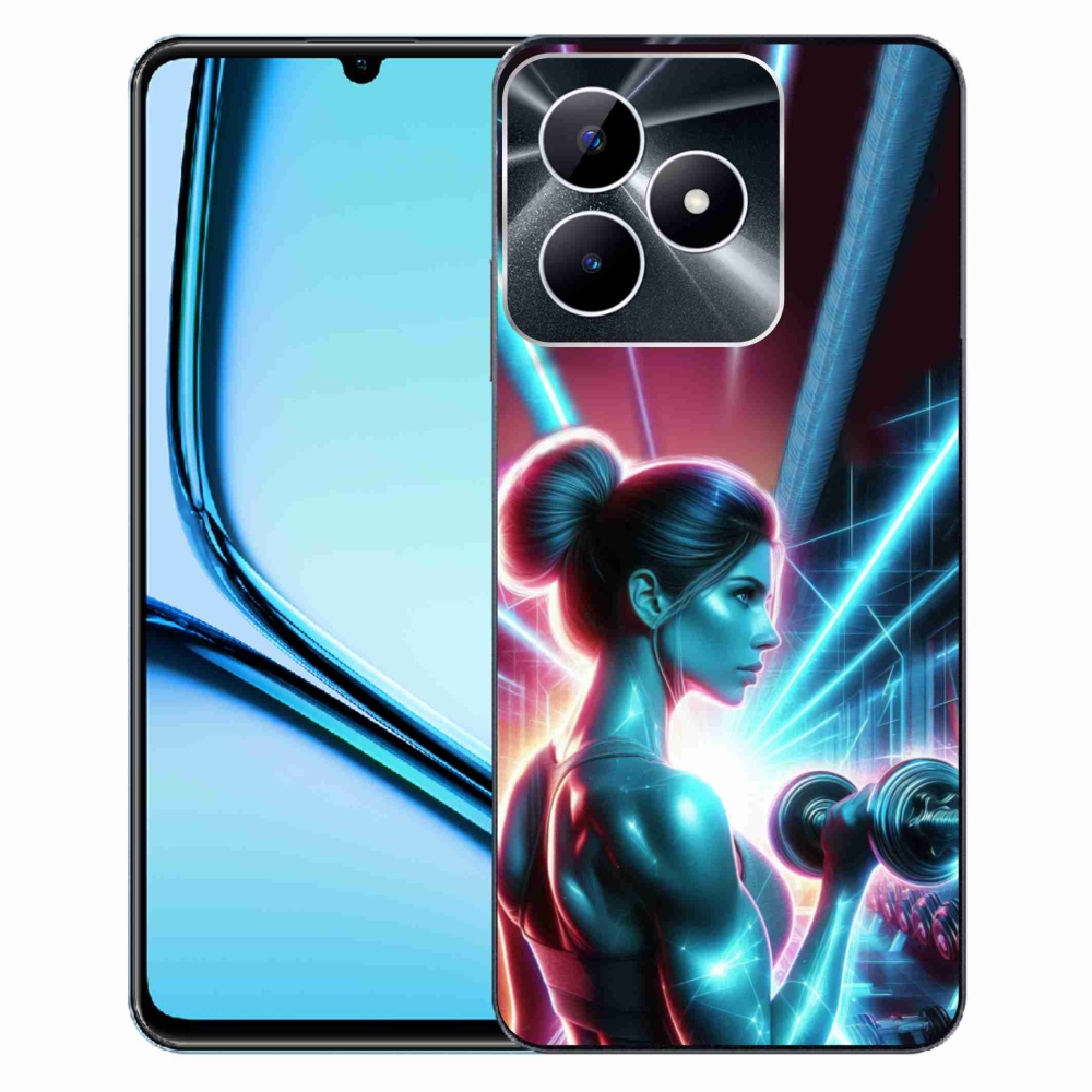 Gélový kryt mmCase na Realme Note 50 - posilňovanie