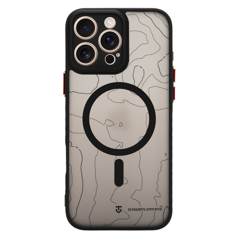 Tactical MagForce Warthog – puzdro pre Apple iPhone 16 Pro Max v čiernej farbe Asphalt