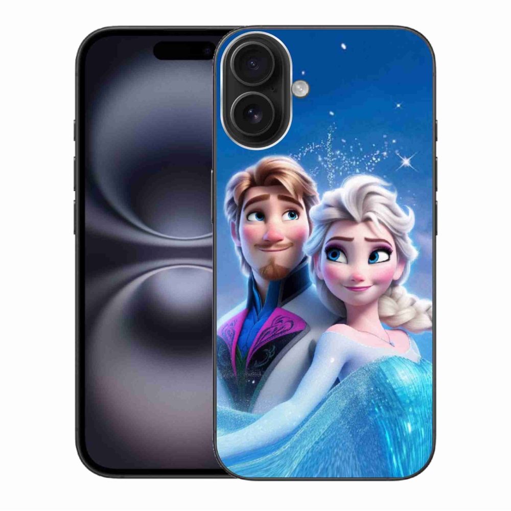 Gélový kryt mmCase na iPhone 16 Plus - ľadové kráľovstvo 1