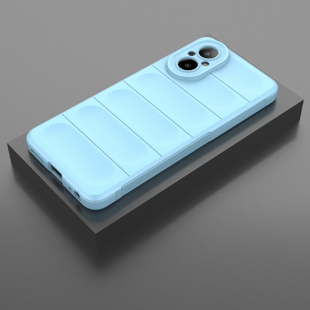 Rugg odolný gelový kryt na mobil Realme C67 - svetlomodrý