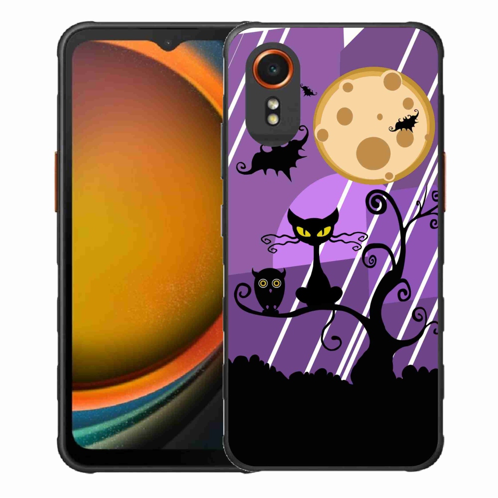 Gélový kryt mmCase na Samsung Galaxy Xcover 7 - halloween