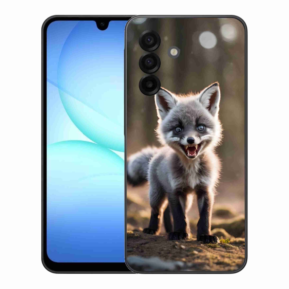 Gélový kryt mmCase na Samsung Galaxy A17 5G - rozzúrená líška