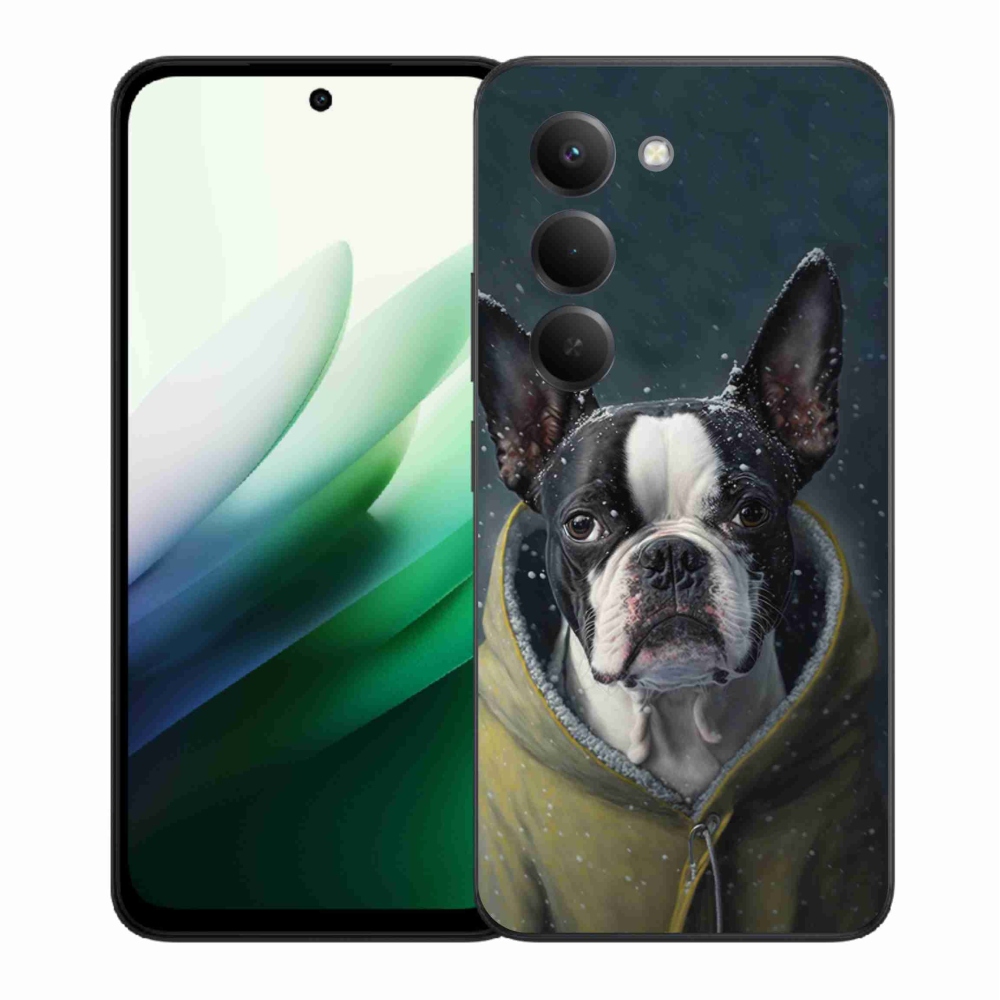 Gélový kryt mmCase na Xiaomi Redmi 15 5G (169mm) - buldoček