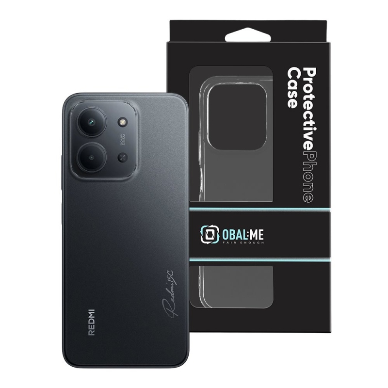 OBAL:ME TPU kryt pre Xiaomi Redmi 15C 4G/5G Transparent