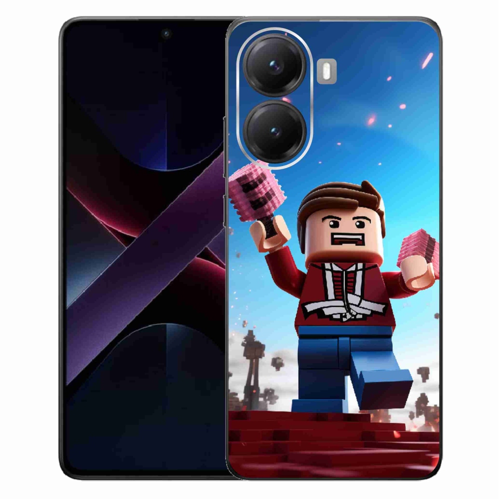 Gélový kryt mmCase na Xiaomi Poco X7 Pro 5G - roblox 2