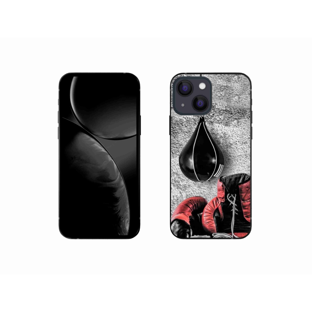 Gélový kryt mmCase na iPhone 13 mini 5.4 - boxovacie vrece a rukavice