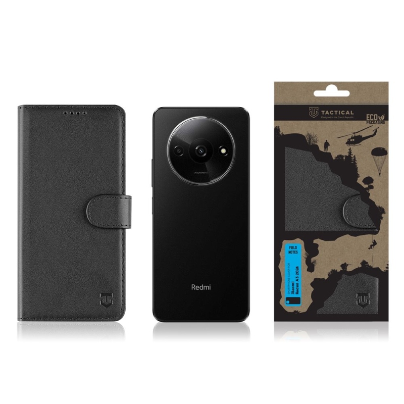 Tactical Field Notes pre Xiaomi Redmi A3 2024 Black