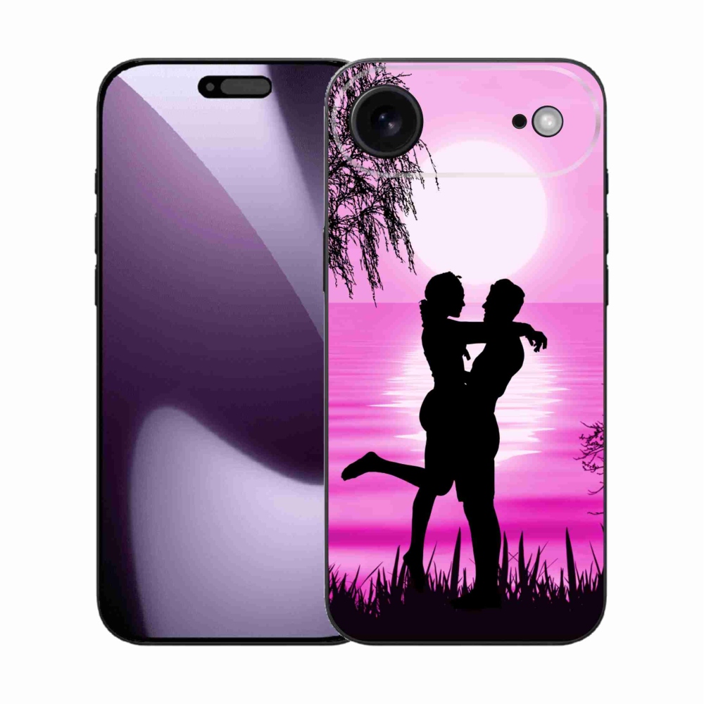 Gélový kryt mmCase na iPhone 17 Air - západ slnka