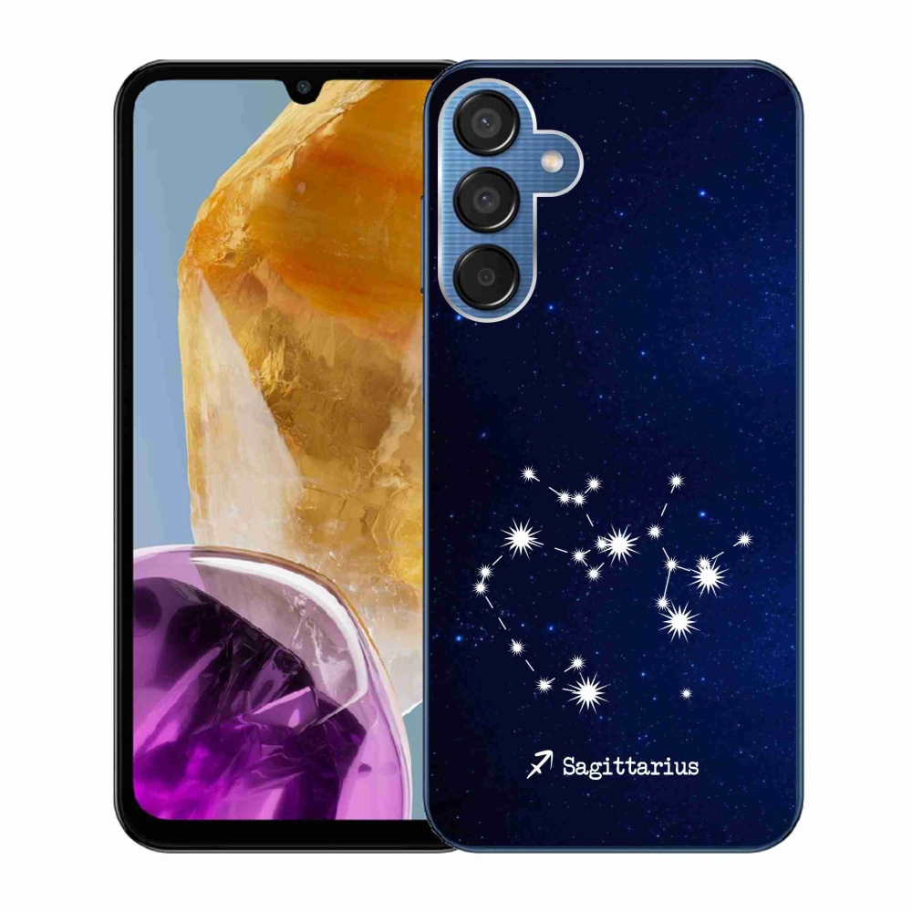 Gélový kryt mmCase na Samsung Galaxy M15 5G - súhvezdie Strelca