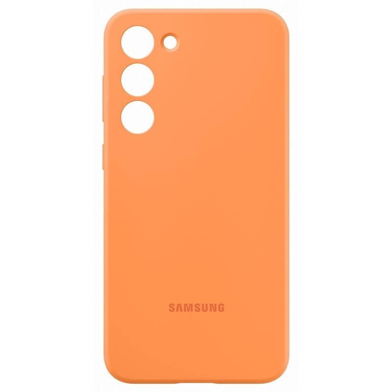 EF-PS916TOE Samsung Silikónový Kryt pre Galaxy S23+ Orange