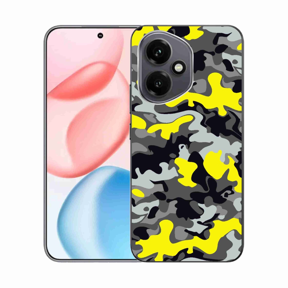 Gélový kryt mmCase na Honor 400 - maskáčový vzor 6