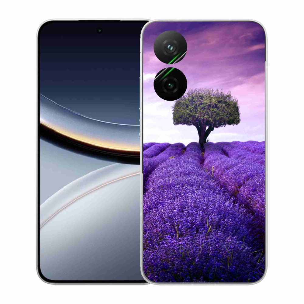 Gélový kryt mmCase na Xiaomi Poco F7 5G - levanduľová lúka