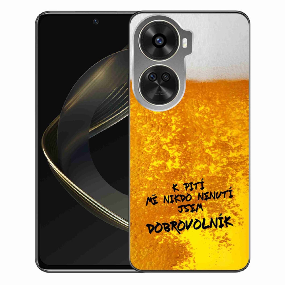 Gélový kryt mmCase na Huawei Nova 12 SE - pivný motív 4