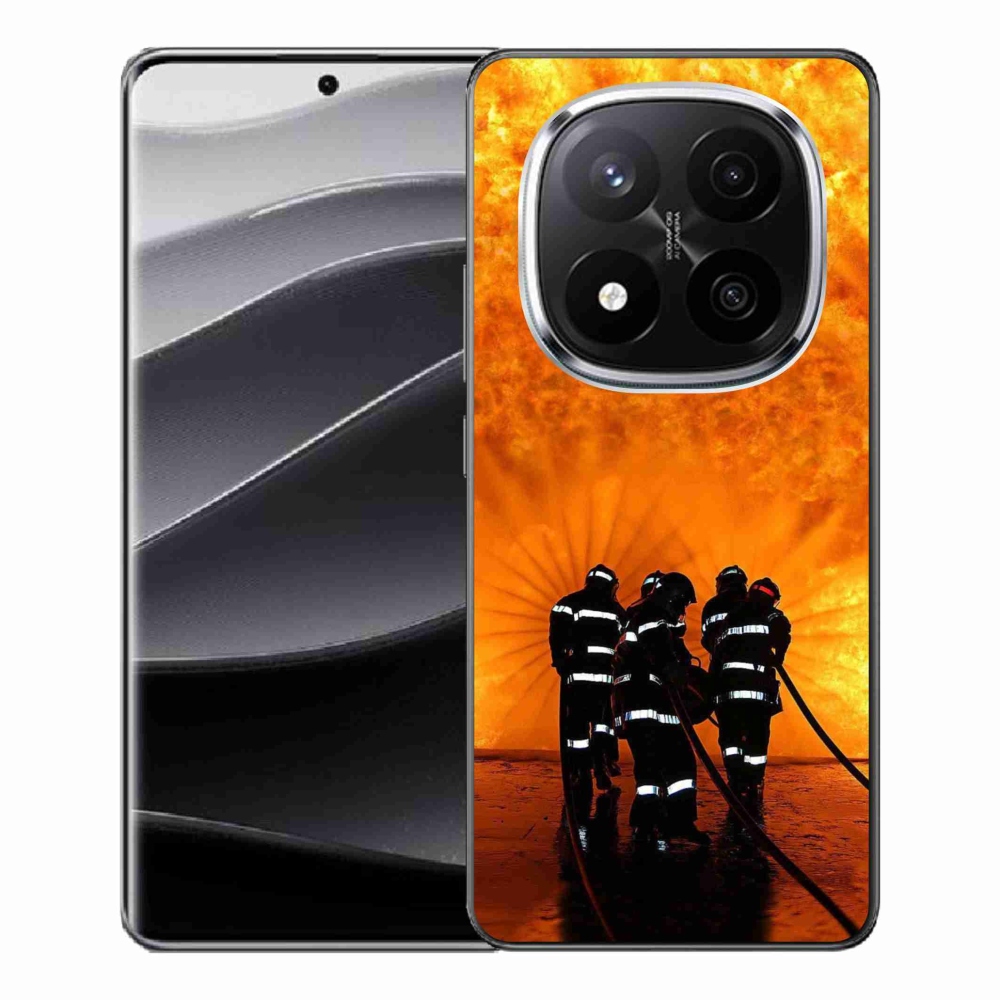 Gélový kryt mmCase na Xiaomi Redmi Note 14 Pro+ 5G - požiar