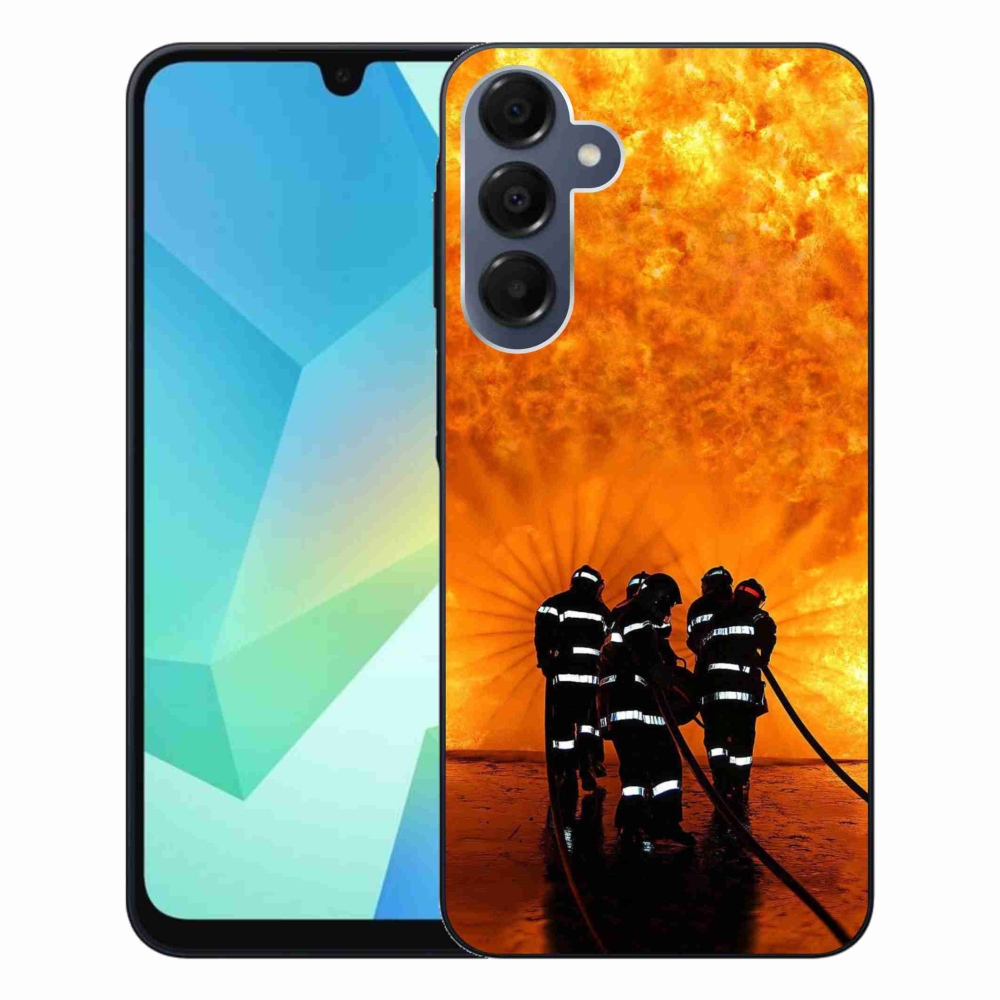 Gélový kryt mmCase na Samsung Galaxy A16 4G/5G - požiar