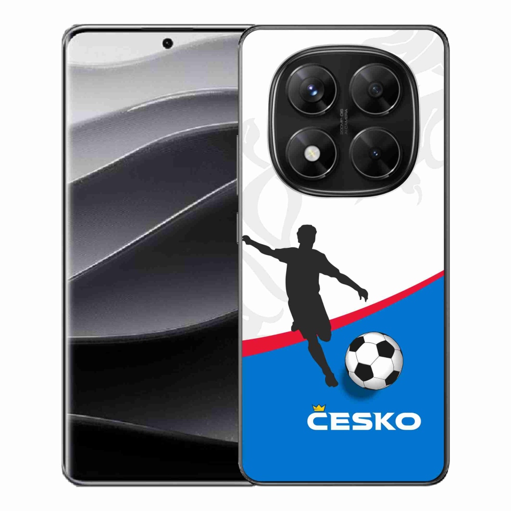 Gélový kryt mmCase na Xiaomi Redmi Note 14 Pro 5G/Poco X7 5G - futbal Česko 1