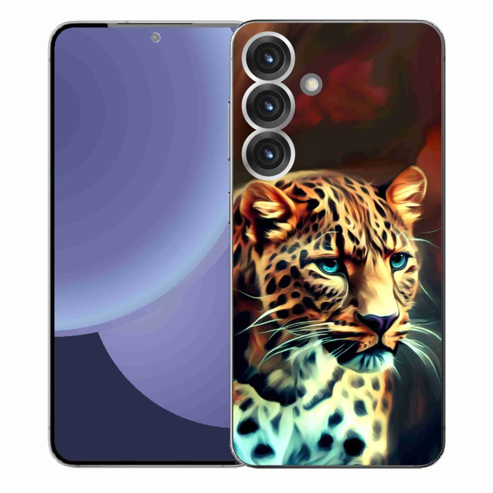 Gélový kryt mmCase na Samsung Galaxy S25+ - leopard