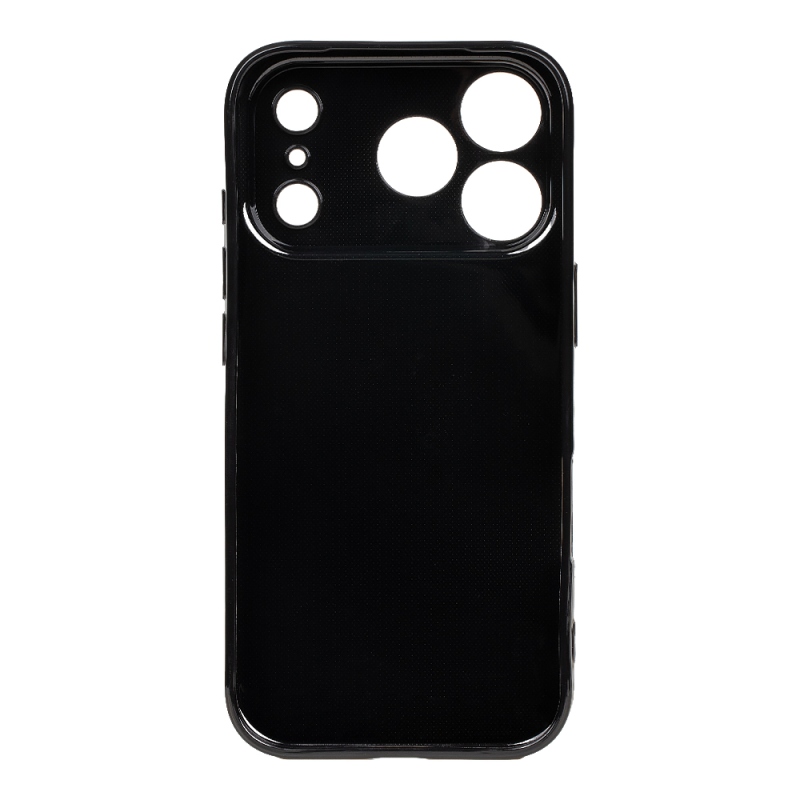 OBAL:ME Lesklé puzdro pre Apple iPhone 18 Pro, čierne