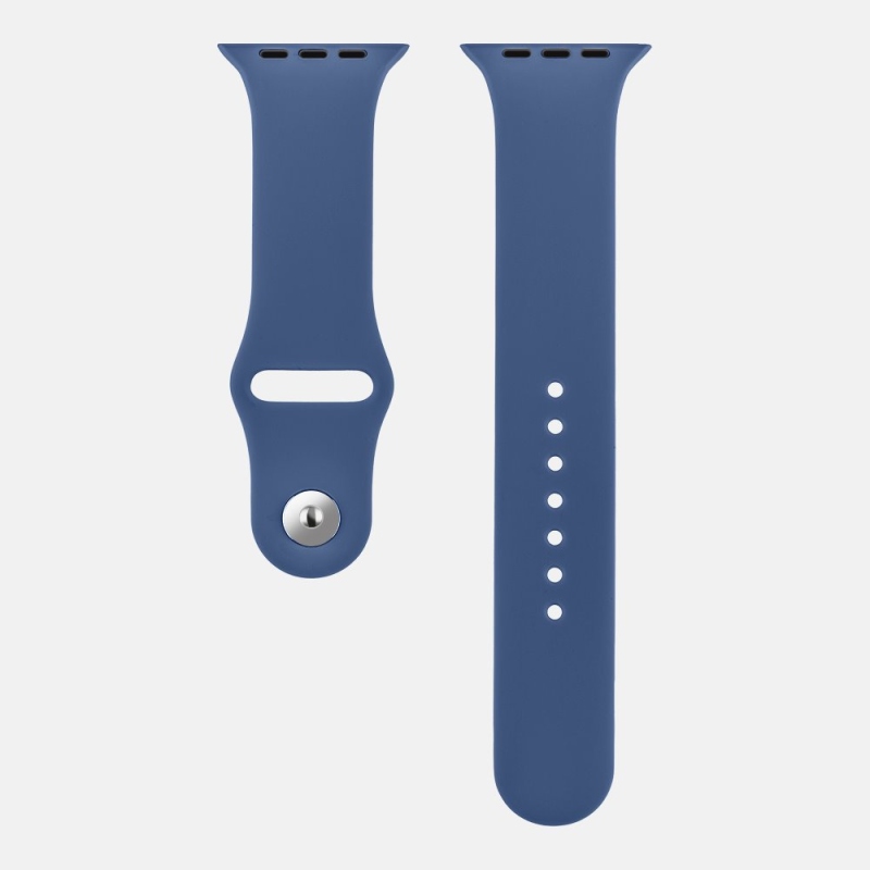 OBAL:ME Silikónový Remienok pre Apple Watch 42-49mm M-L Blue
