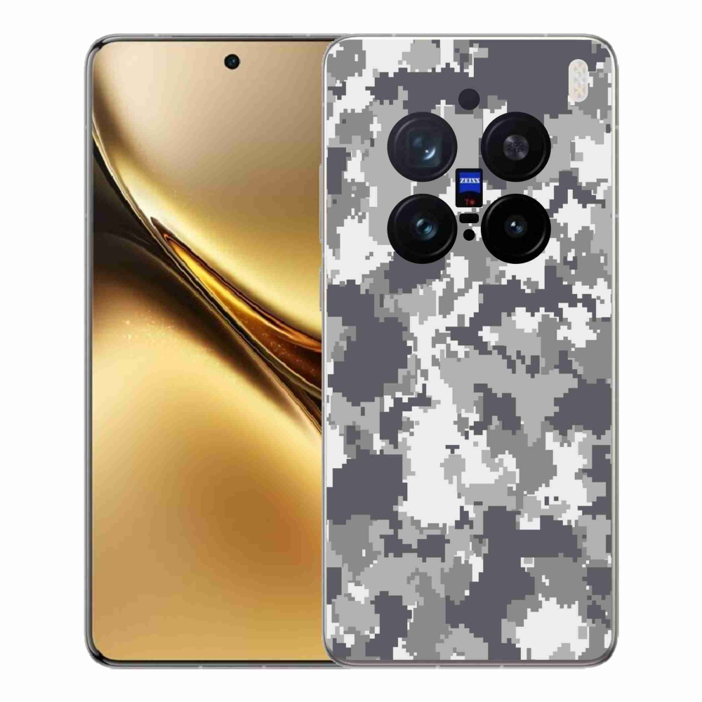 Gélový kryt mmCase na Vivo X200 Pro 5G - maskáčový vzor 2