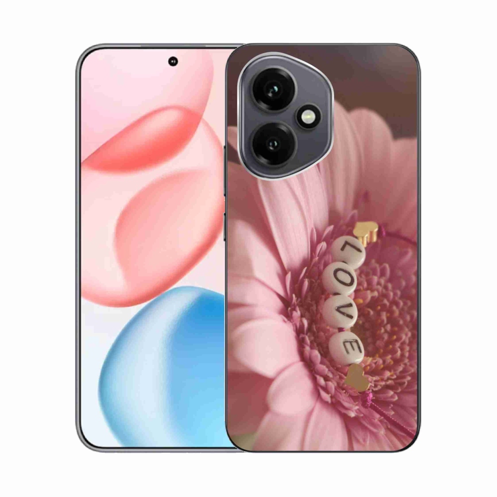 Gélový kryt mmCase na Honor 400 - prívesok love