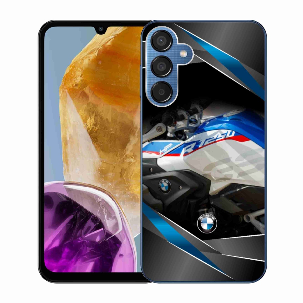 Gélový kryt mmCase na Samsung Galaxy M15 5G - motorka bmw 1