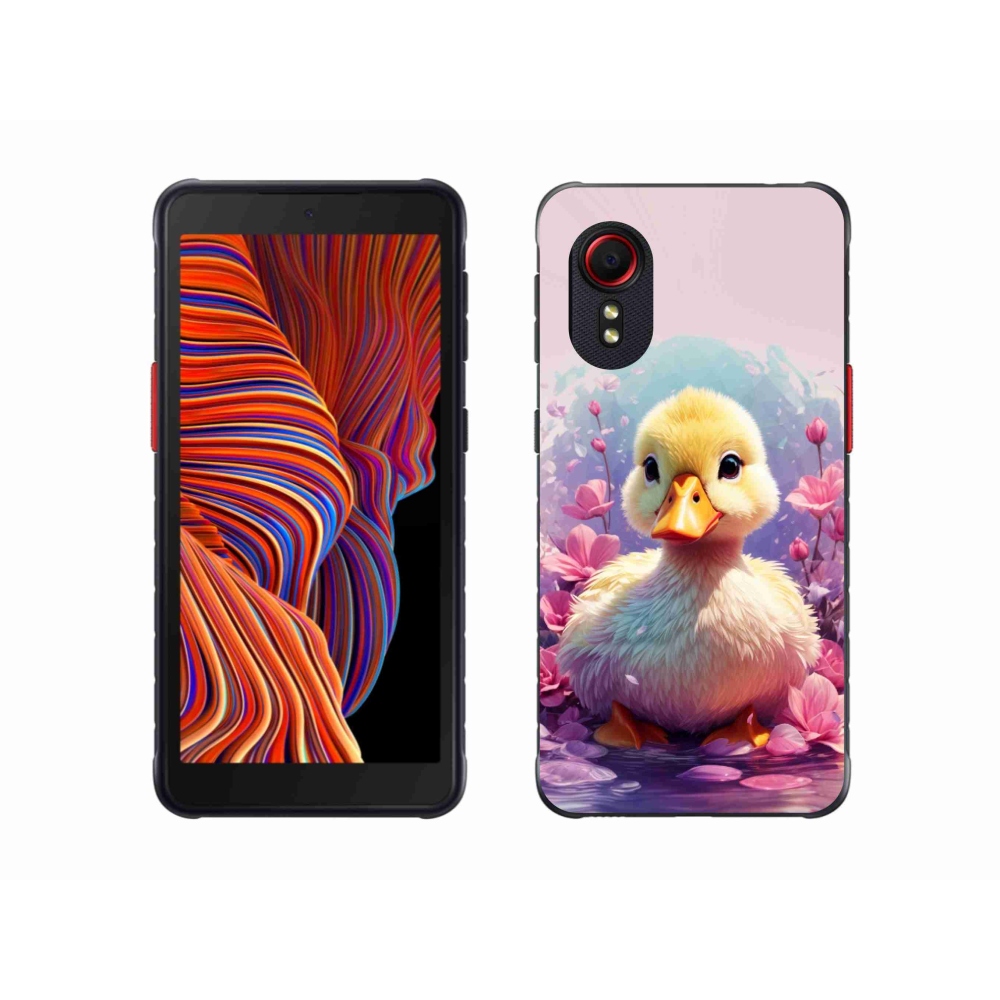 Gélový kryt mmCase na Samsung Galaxy Xcover 5 - kačička