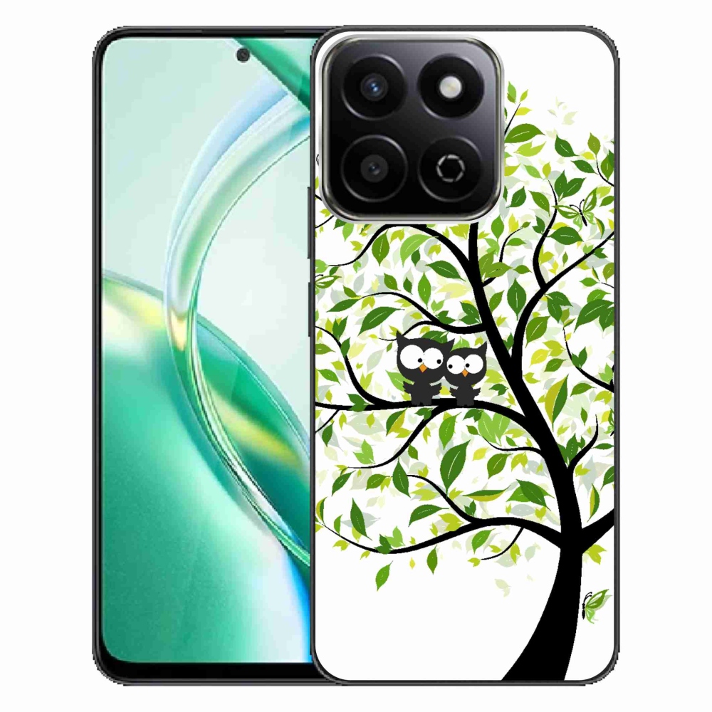 Gélový kryt mmCase na Honor 200 Smart 5G - malej sovy na strome